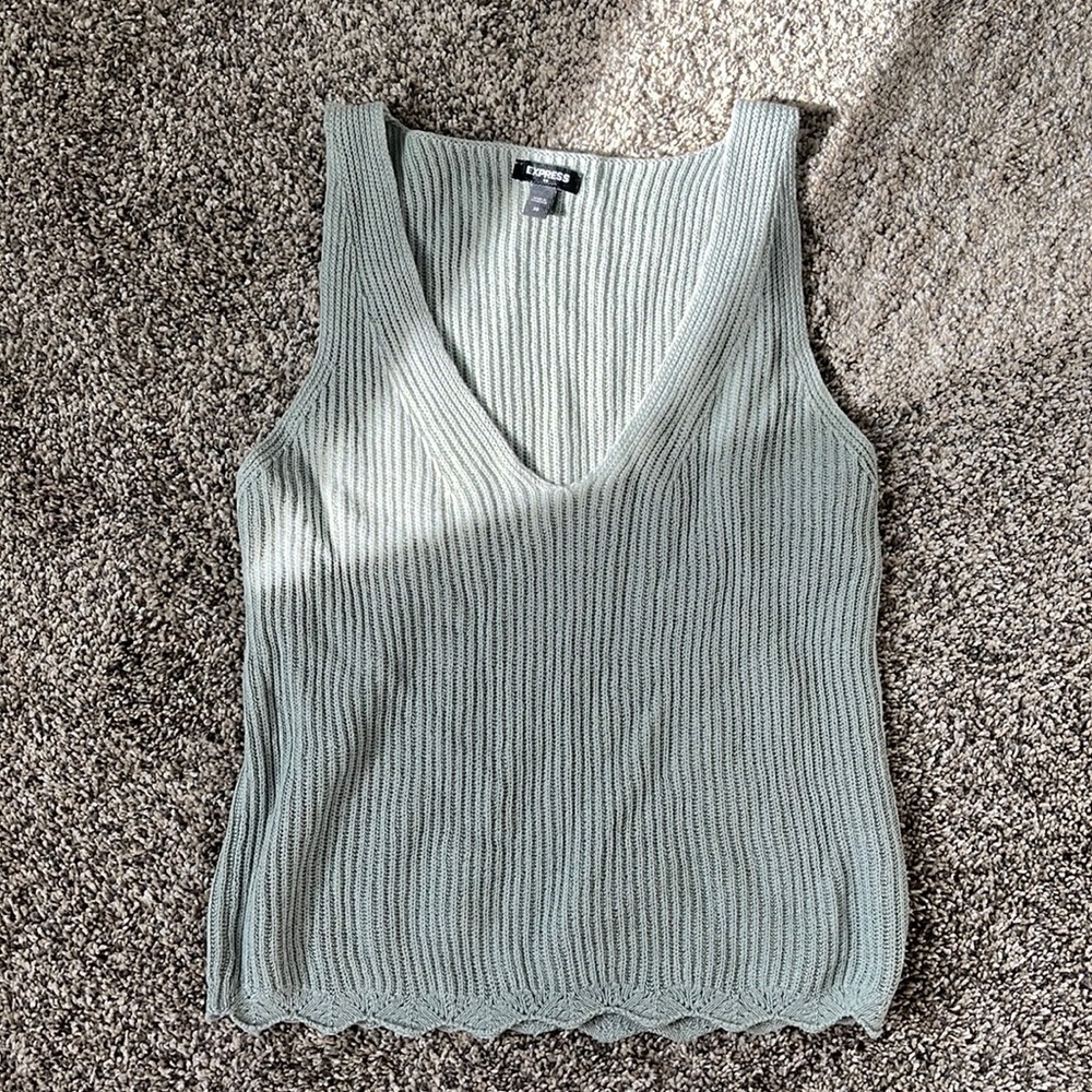 Knit Sweater Vest. Gently worn.